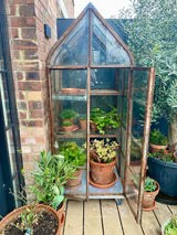 Vintage Greenhouse Small 70cm wide x 75cm deep x 175cm high