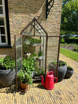 Vintage Greenhouse Small 70cm wide x 75cm deep x 175cm high