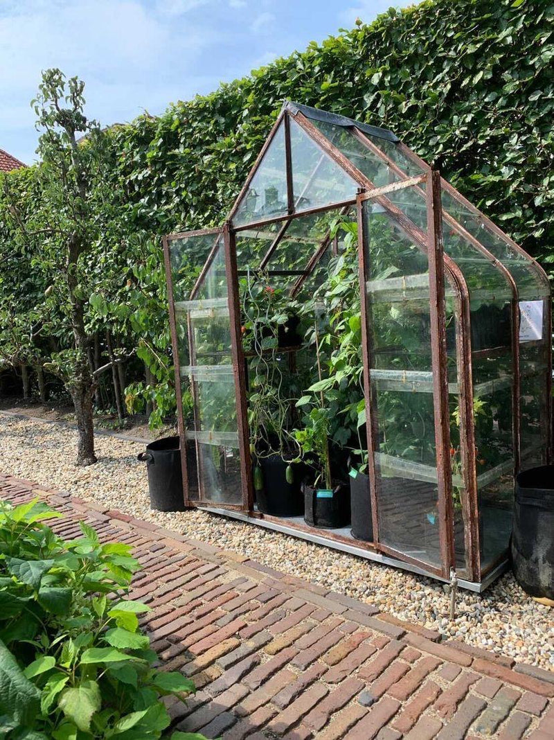 Vintage Greenhouse Large 140cm wide x 75cm deep x 175cm high