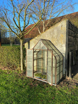 Vintage Greenhouse Large 140cm wide x 75cm deep x 175cm high