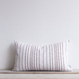 Himmel Terracotta Textured Stripe Cushion