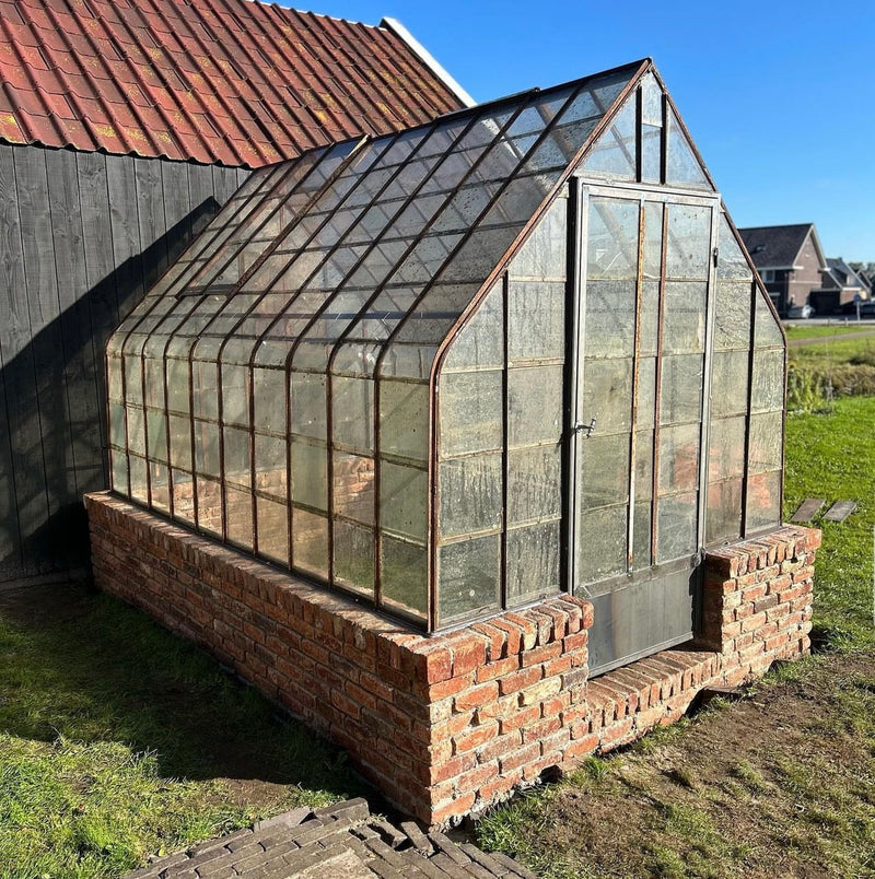 Steel Base Vintage Greenhouse