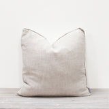 Lisbon Cushion 100% Linen Natural