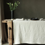 Garment Washed 100% Linen Tablecloth
