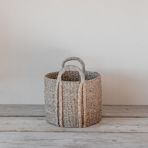 Tilaa Round Seagrass Basket Small