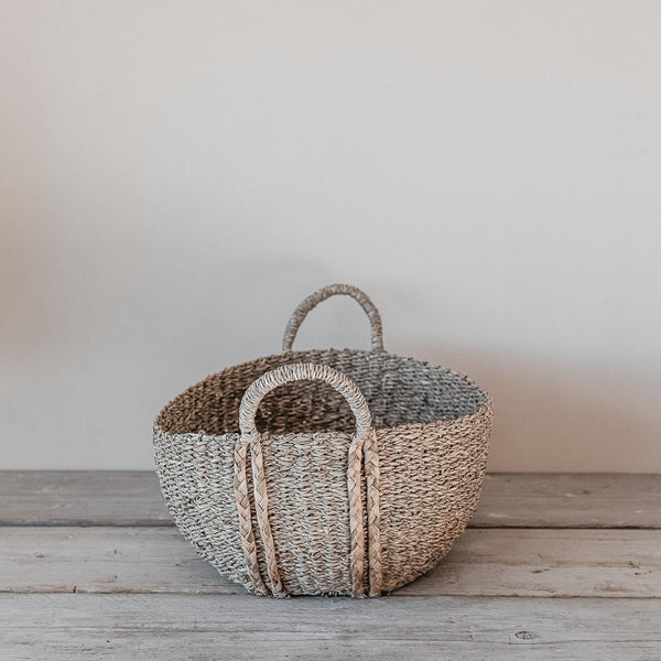 Kurv Oval Seagrass Basket Small