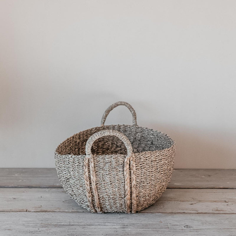 Kurv Oval Seagrass Basket Small