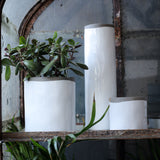 Pitka Loka Recycled Clay Tall Cylinder Vase