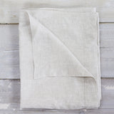 Garment Washed 100% Linen Tablecloth