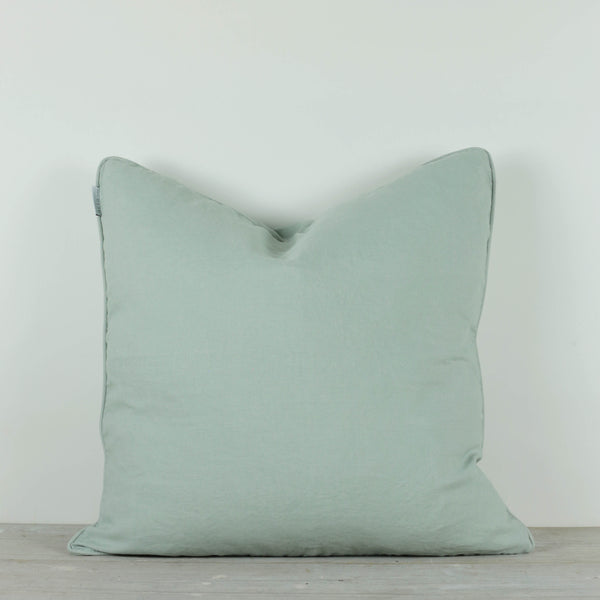 Lisbon 100% Linen Cushion Sage