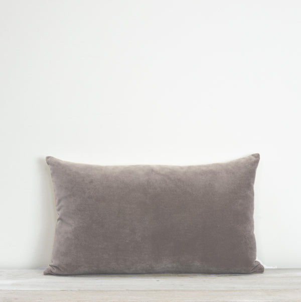 Misi Taupe Velvet Cushion