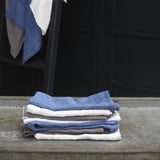 Garment Washed 100% Linen Napkin Set Pewter Grey