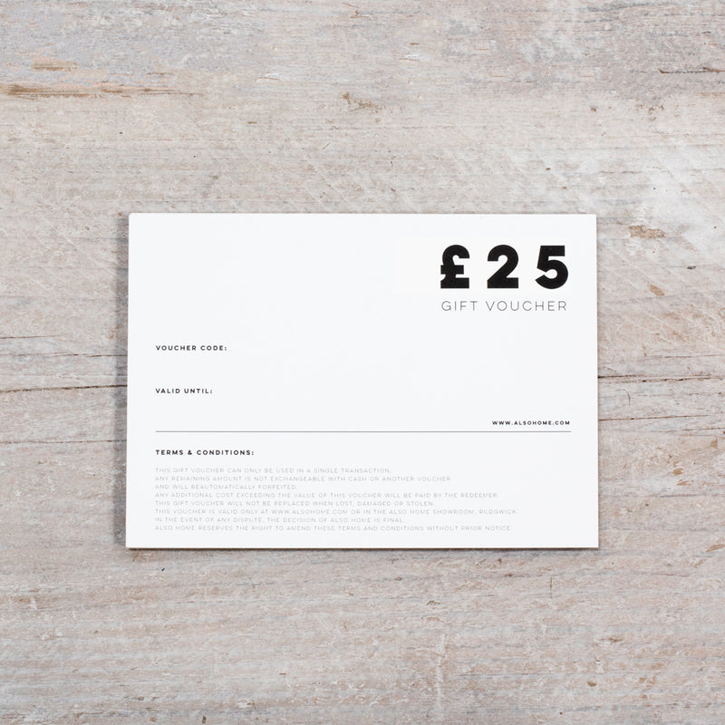 £25 Gift Voucher from ALSO Home