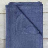 Aegean Blue Garment Washed 100% Linen Tablecloth ALSO Home