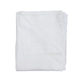 Garment Washed 100% Linen Tablecloth White