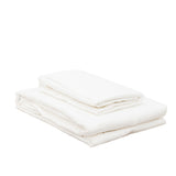 Lisbon White 100% Linen Bed Linen