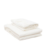 Malmo Ruffle 100% Cotton White Bed Linen