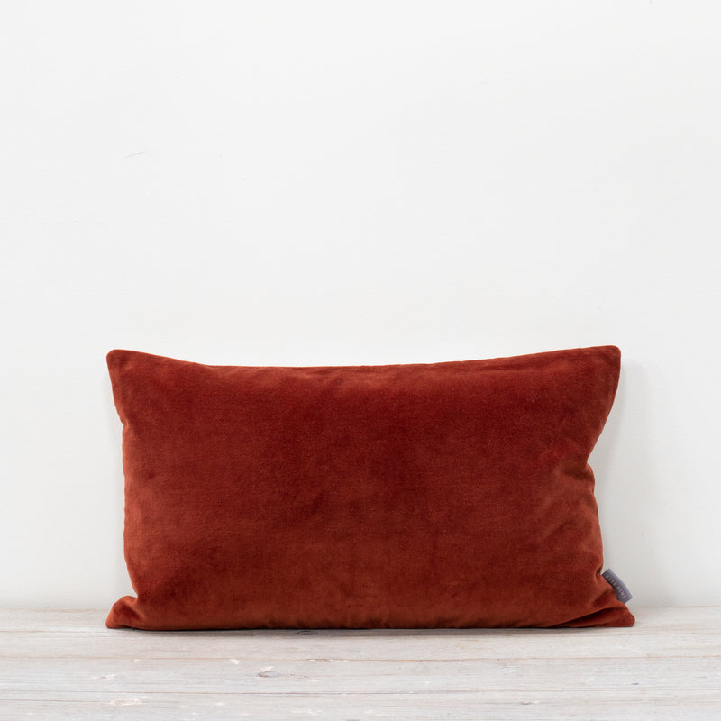 Misi Rust Velvet Cushion