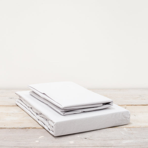 Vika Silver Grey Deep Fitted Sheets
